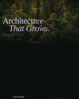 Residential Specialty Design Pre-Launch Website Template