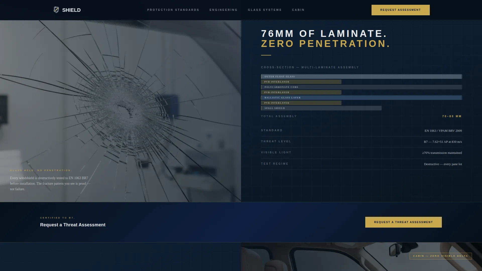 Armored Vehicle Conversion Landing Page Template