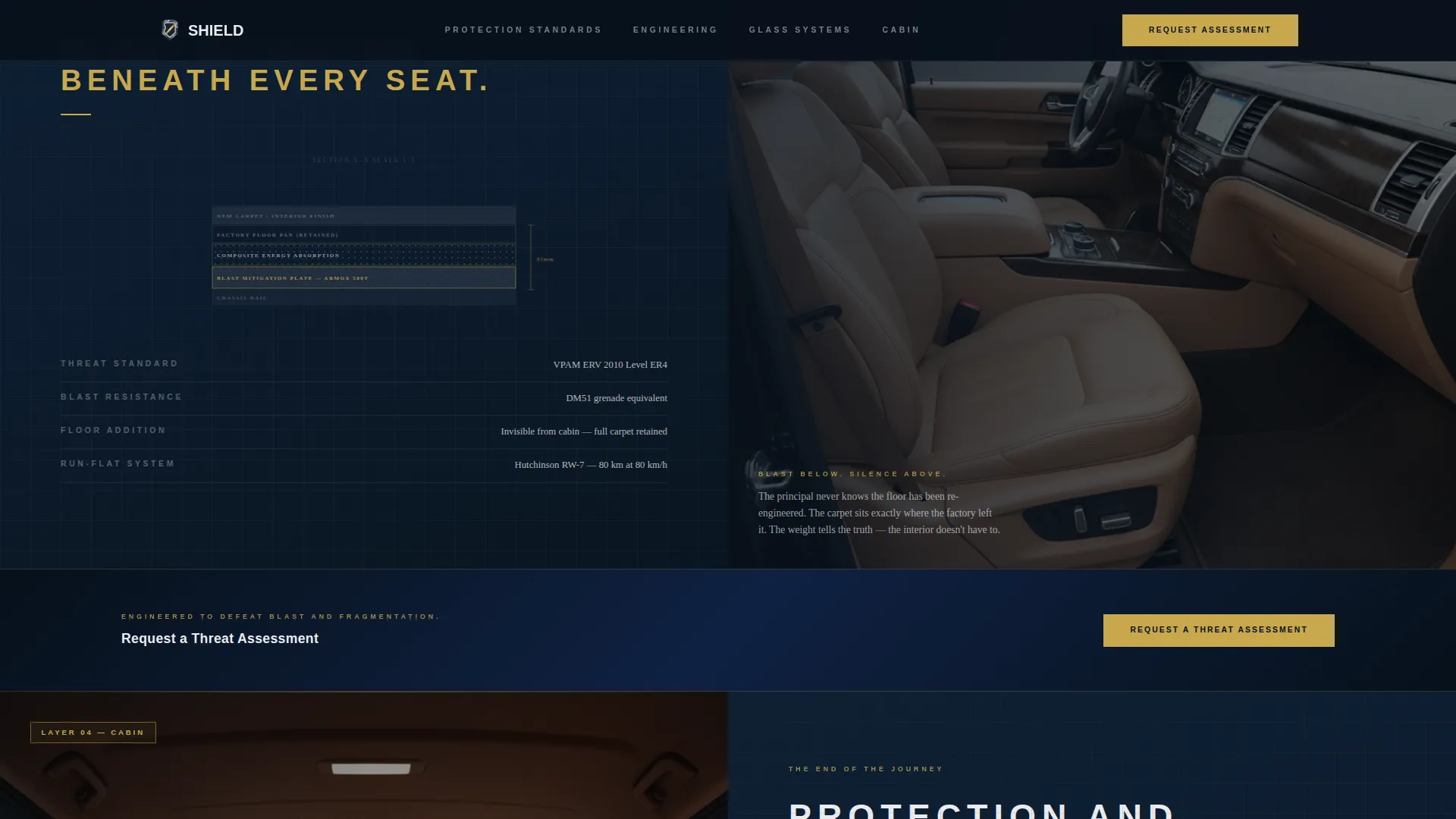 Armored Vehicle Conversion Landing Page Template