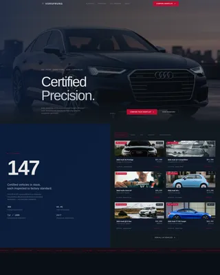 Audi | Free Website Template | Rocket