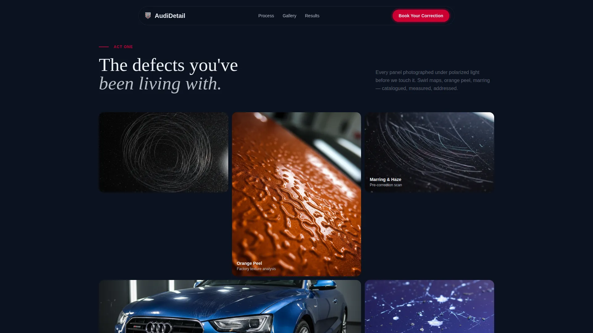 Detailing | Free Website Template | Rocket