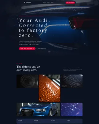 Detailing | Free Website Template | Rocket