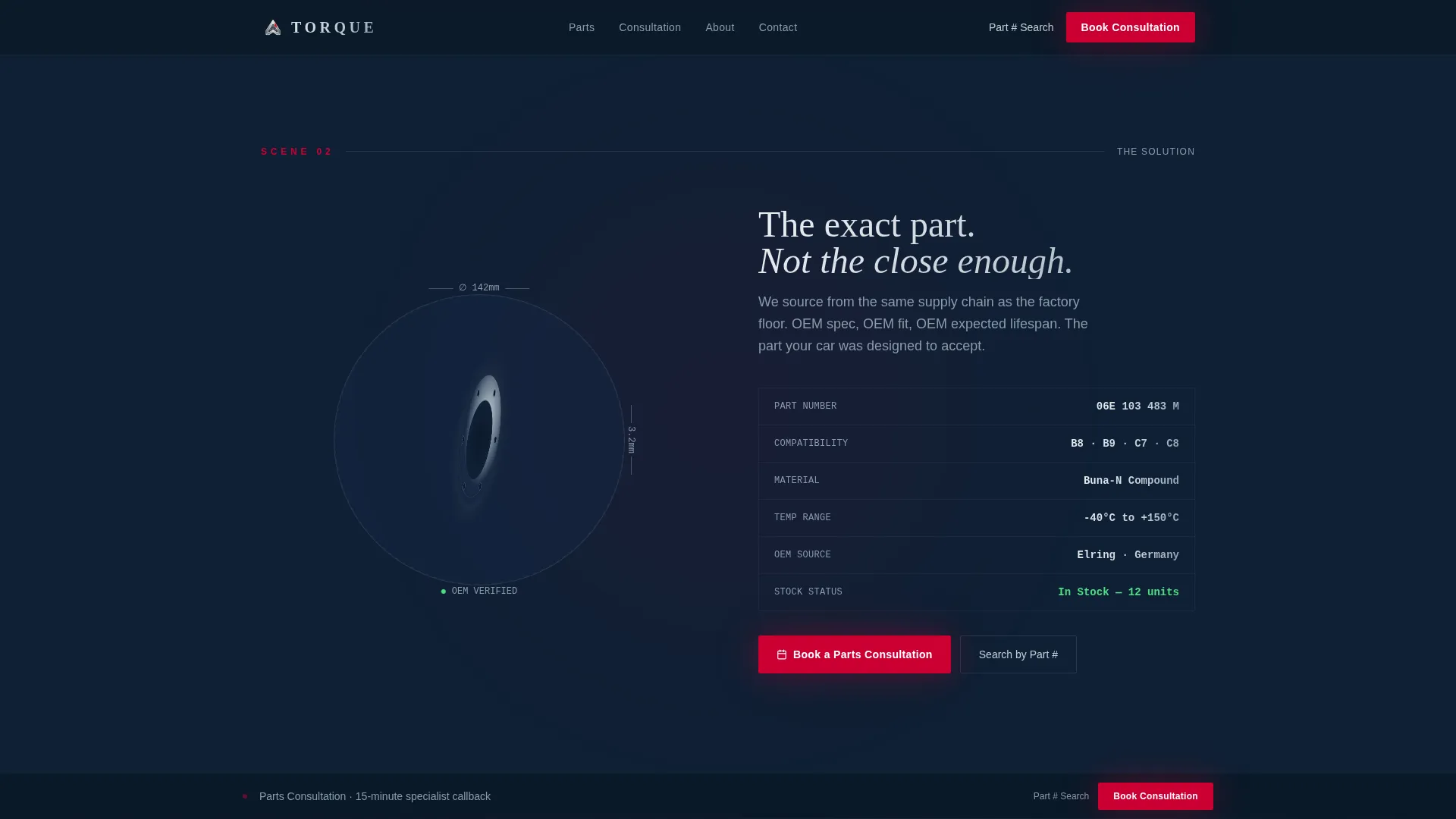 Authorized Audi Service | Free Website Template | Rocket
