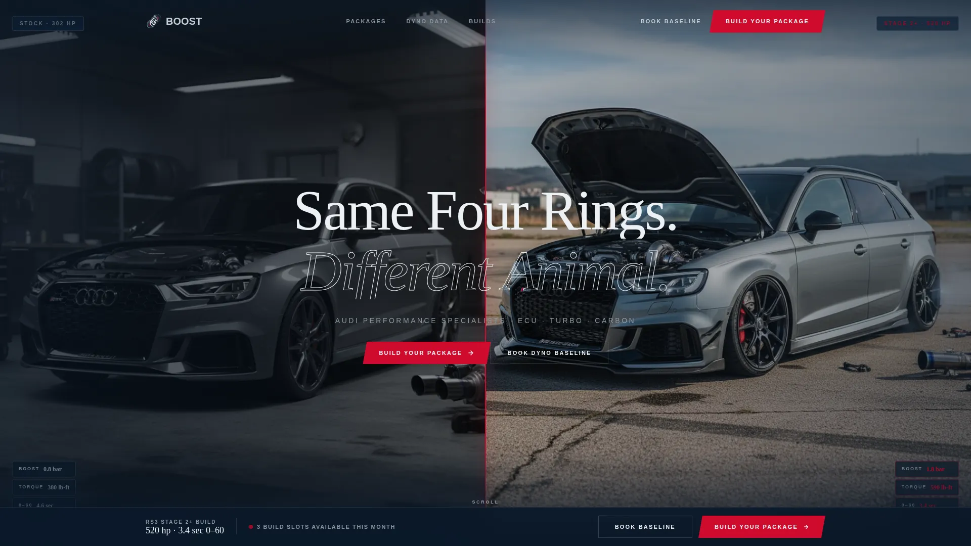 Audi | Free Website Template | Rocket