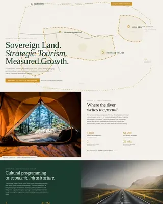 Tourism Office Government Reviews Website Template