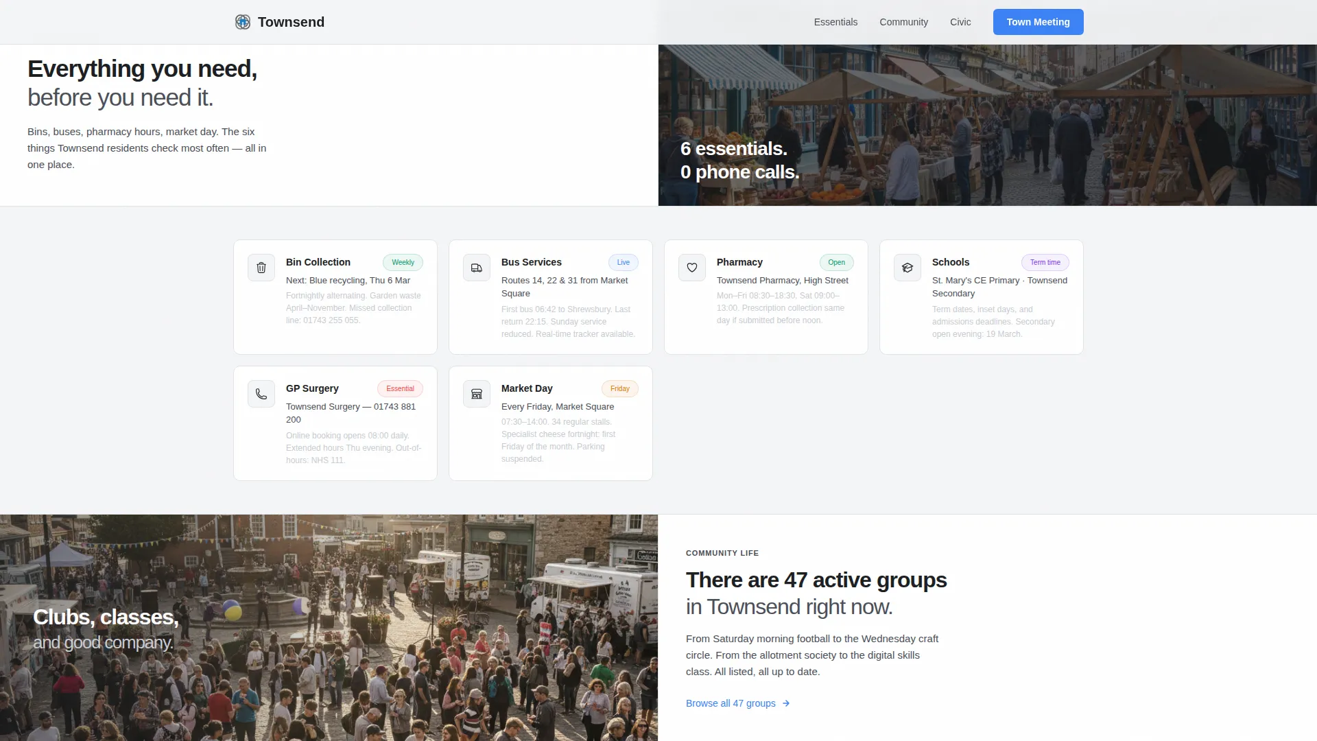 City & Municipal Specialist Professional Website Template