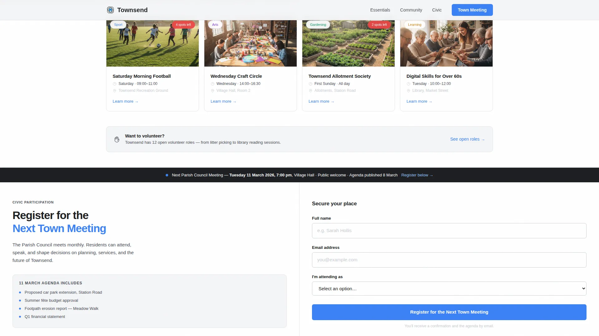 City & Municipal Specialist Professional Website Template