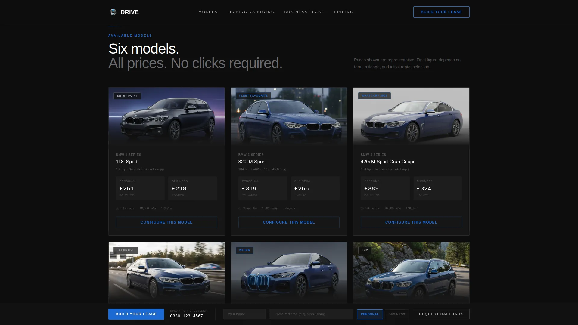 BMW | Free Website Template | Rocket