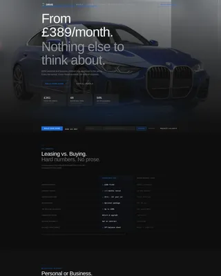 BMW | Free Website Template | Rocket