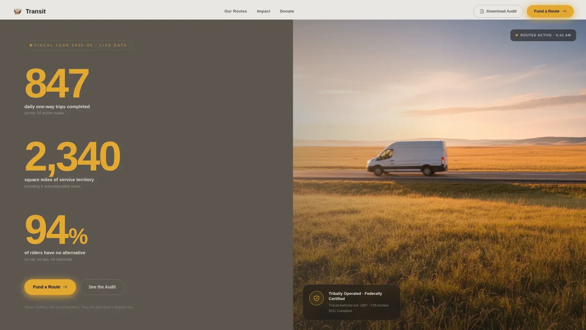 Transportation Government Professional Website Template