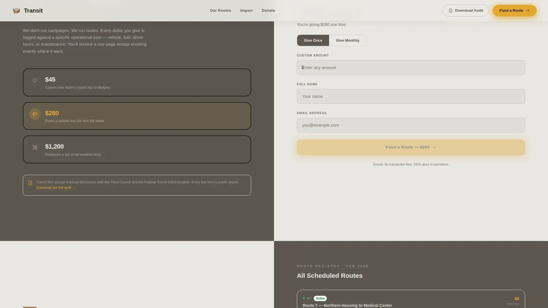 Transportation Government Professional Website Template