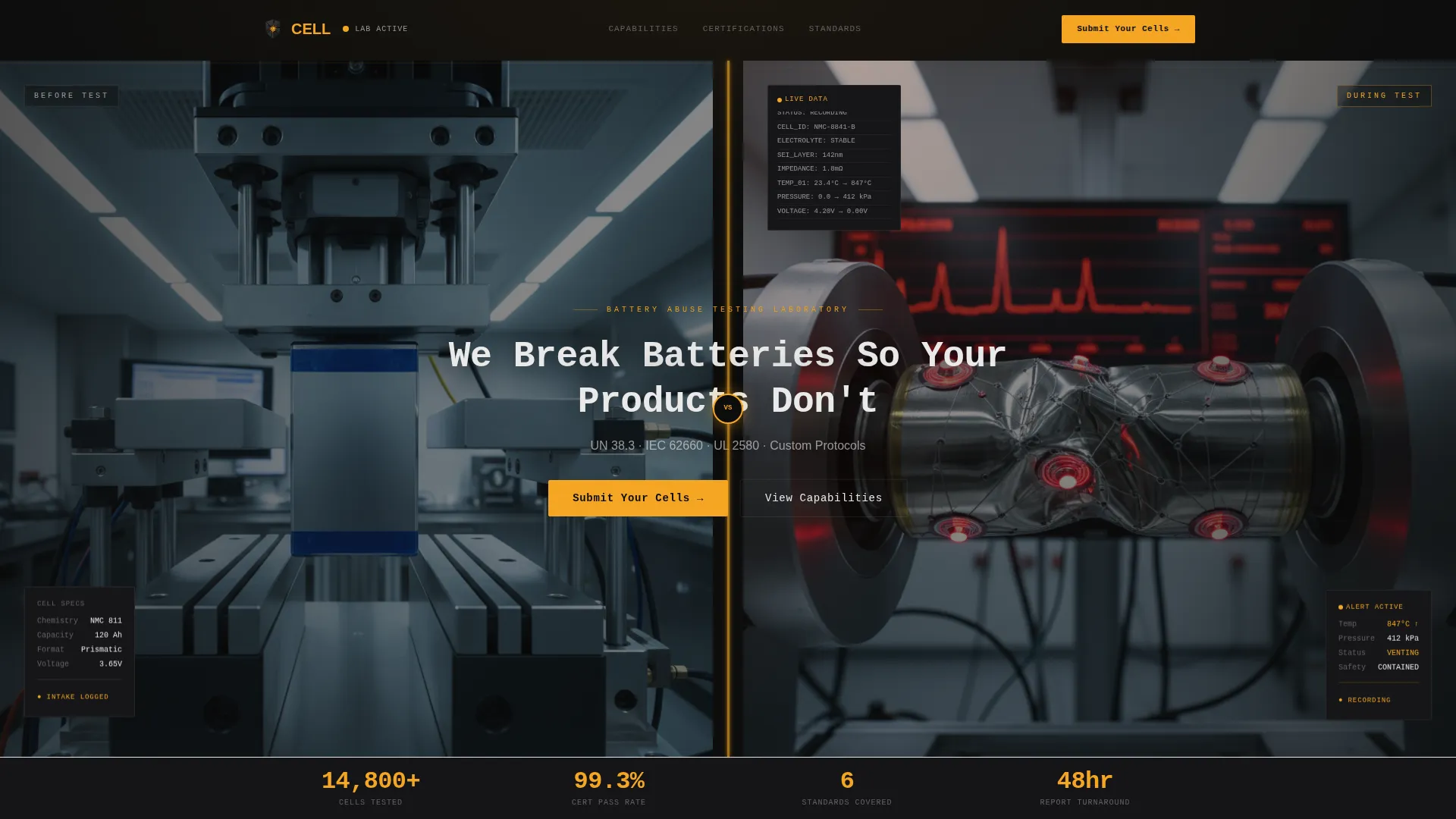 Specialist Vehicle Inspection & Testing Professional Website Template