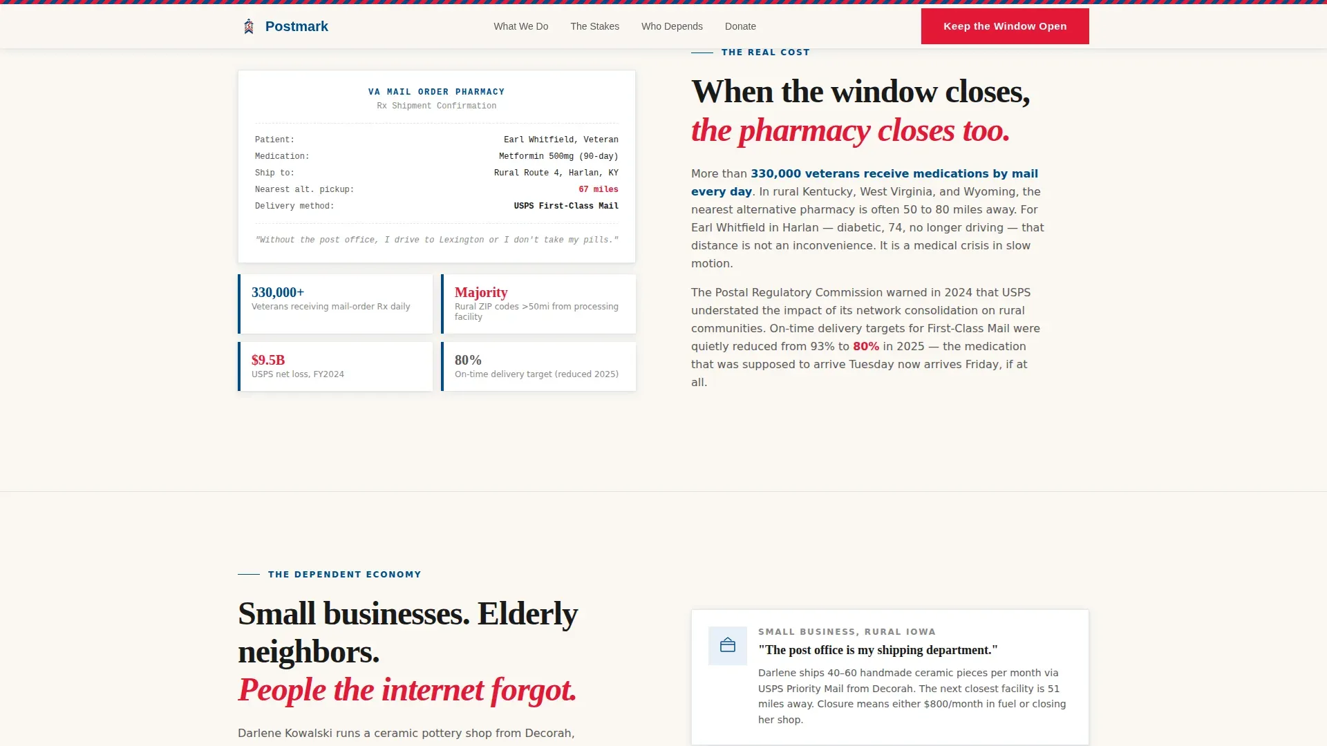 Historic Preservation Landing Page Template