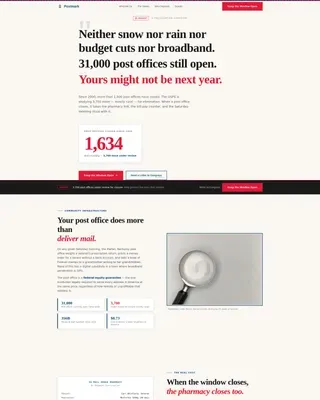Historic Preservation Landing Page Template