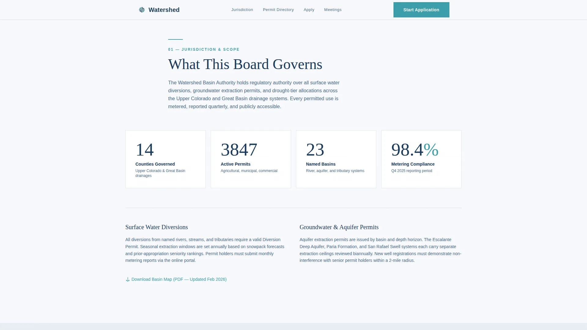 Land & Environmental Agency Booking Website Template