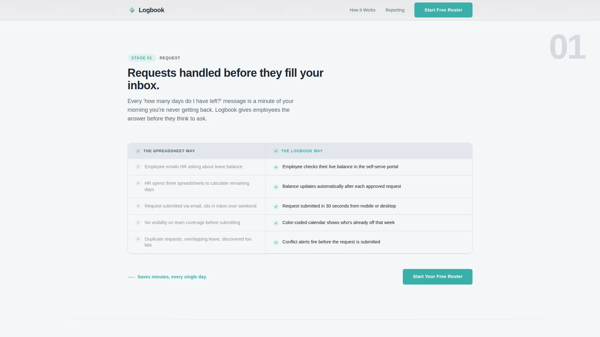 Time & Attendance Professional Website Template