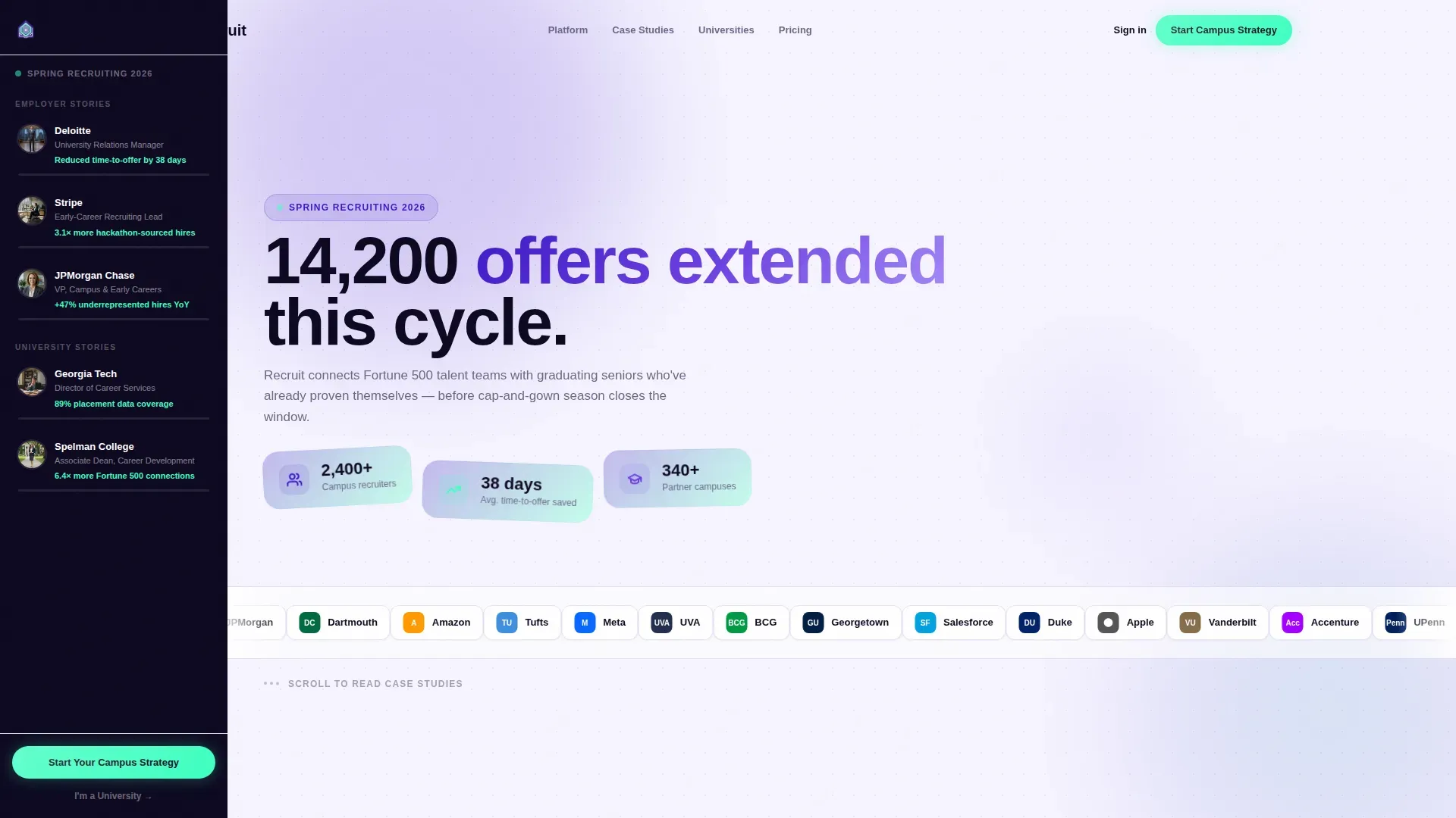 Recruiting & Staffing Agency Careers Website Template