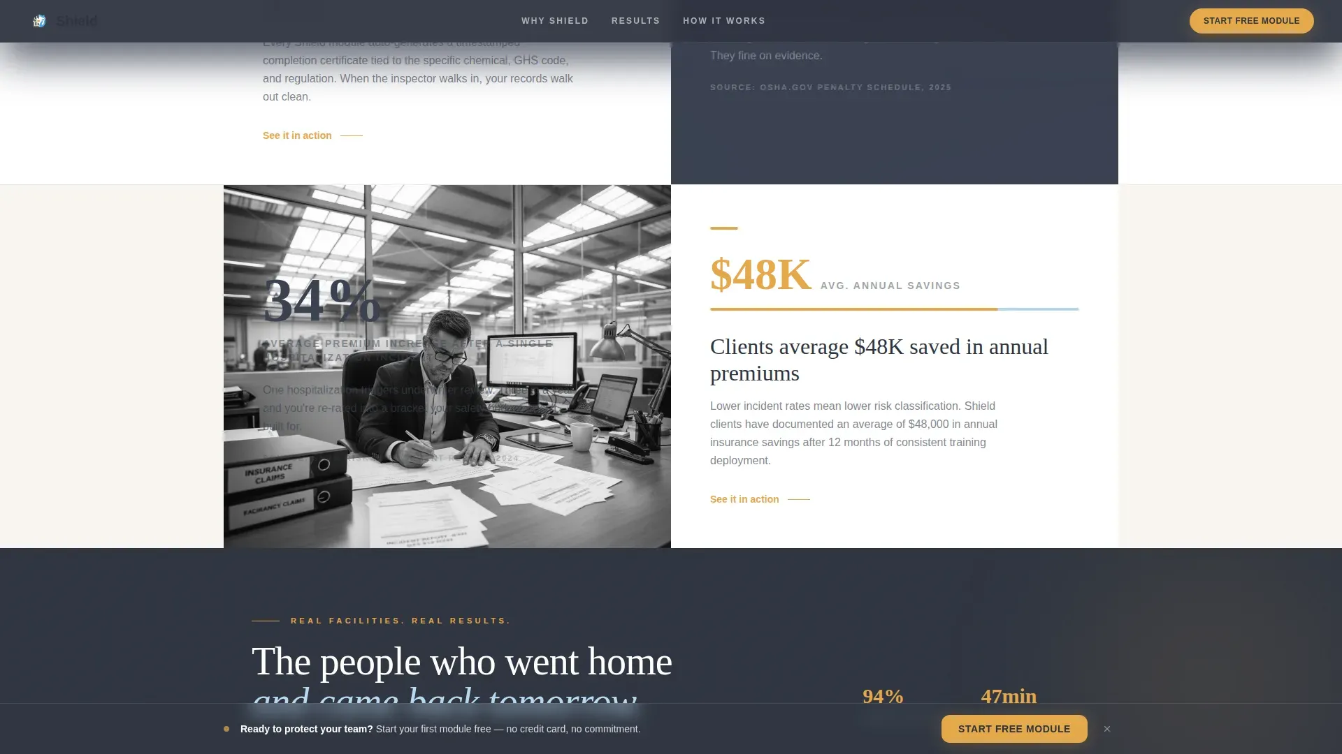 Proven Chemical Safety | Free Website Template | Rocket