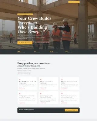 Recruitment & Hiring Specialist Professional Website Template
