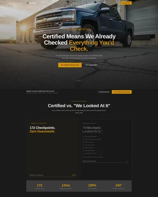 Dealer | Free Website Template | Rocket