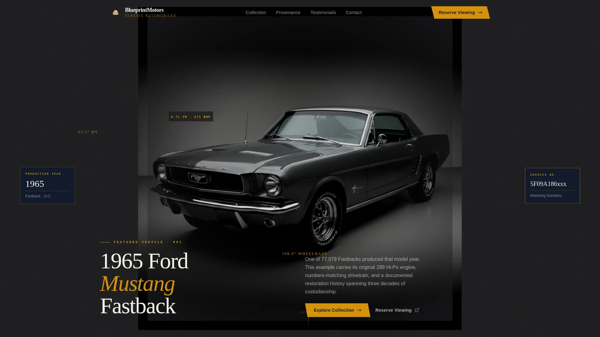 Classic Cardealer | Free Website Template | Rocket