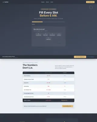 Recruitment & Hiring Reviews Website Template