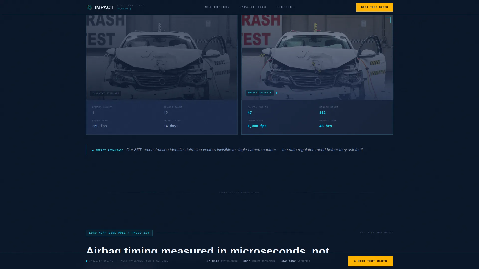 Specialist Vehicle Inspection & Testing Appointment Booking Website Template