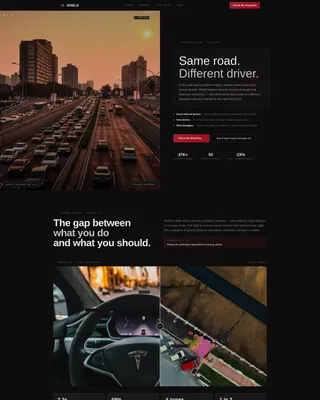 Defensive Driving Course Landing Page Template