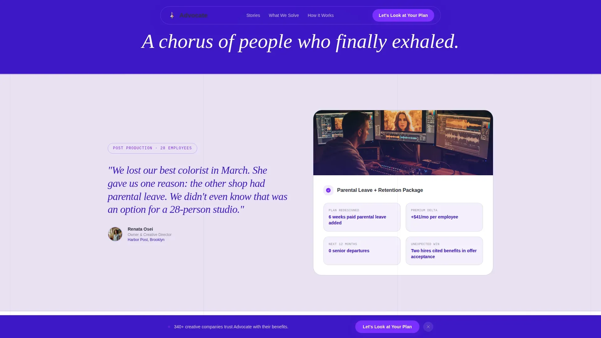 Creative Benefits Consultancy | Free Website Template | Rocket