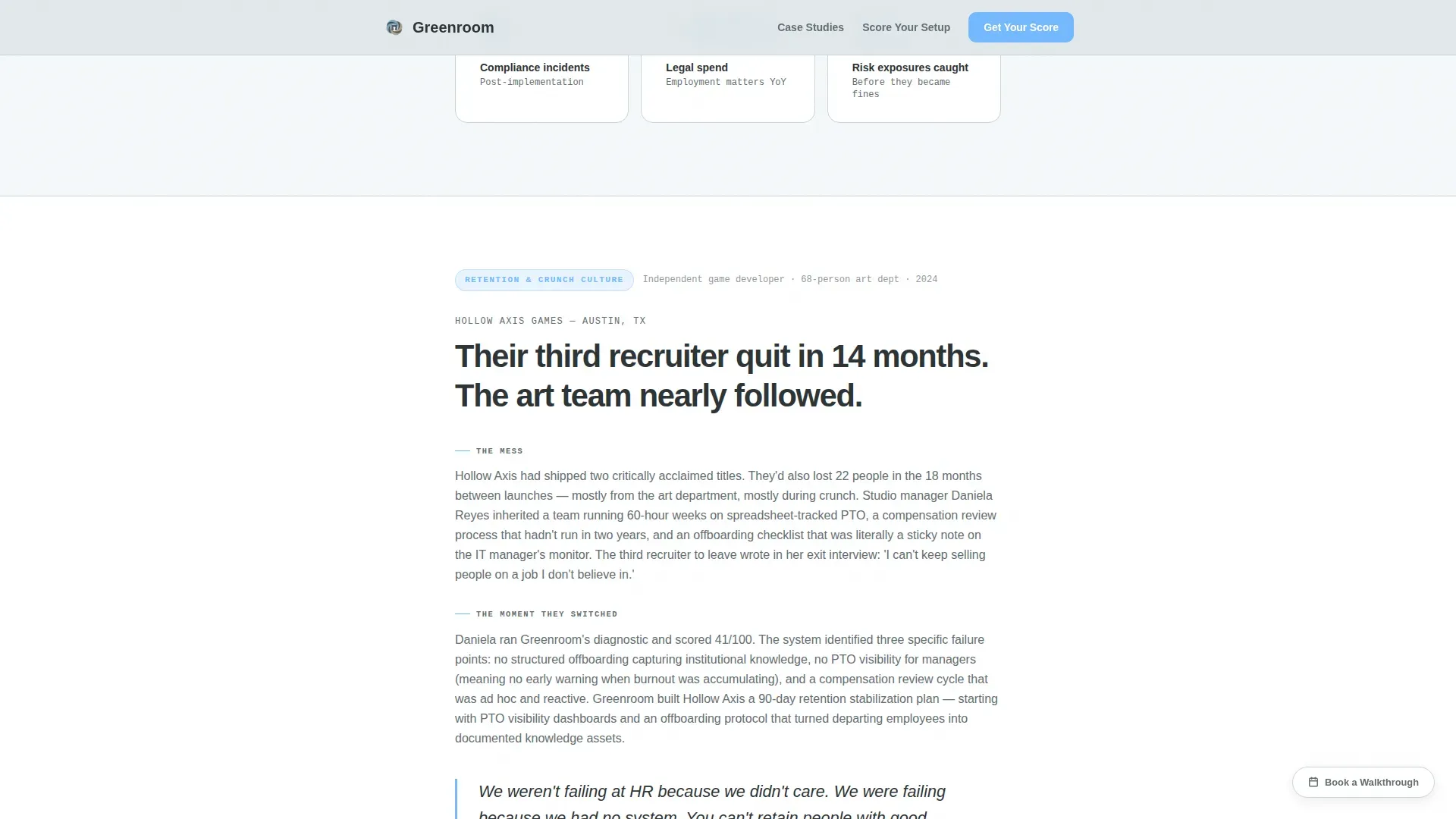 Streamlined Agency Talent | Free Website Template | Rocket