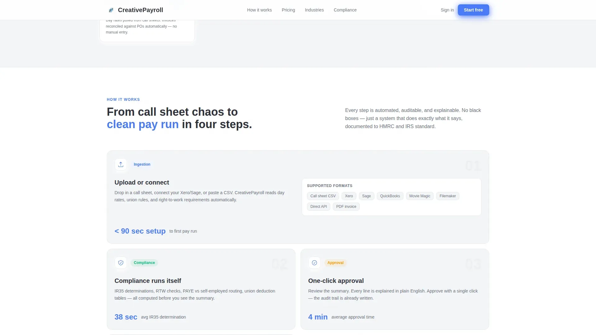 Freelancer Payroll | Free Website Template | Rocket
