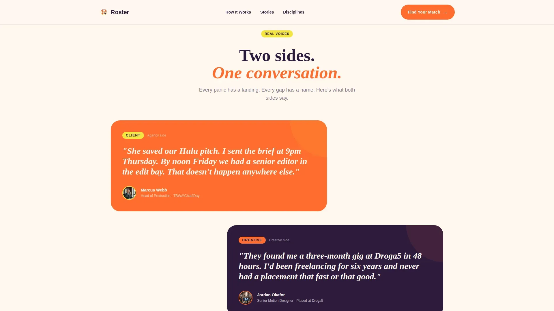 Creative Staffing | Free Website Template | Rocket