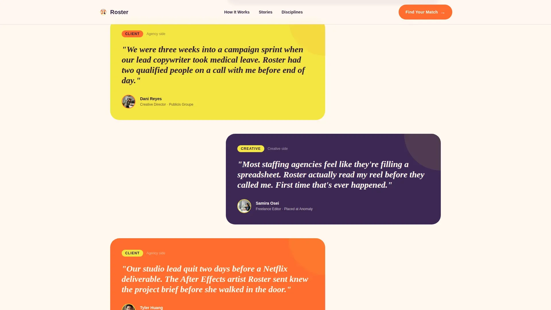 Creative Staffing | Free Website Template | Rocket