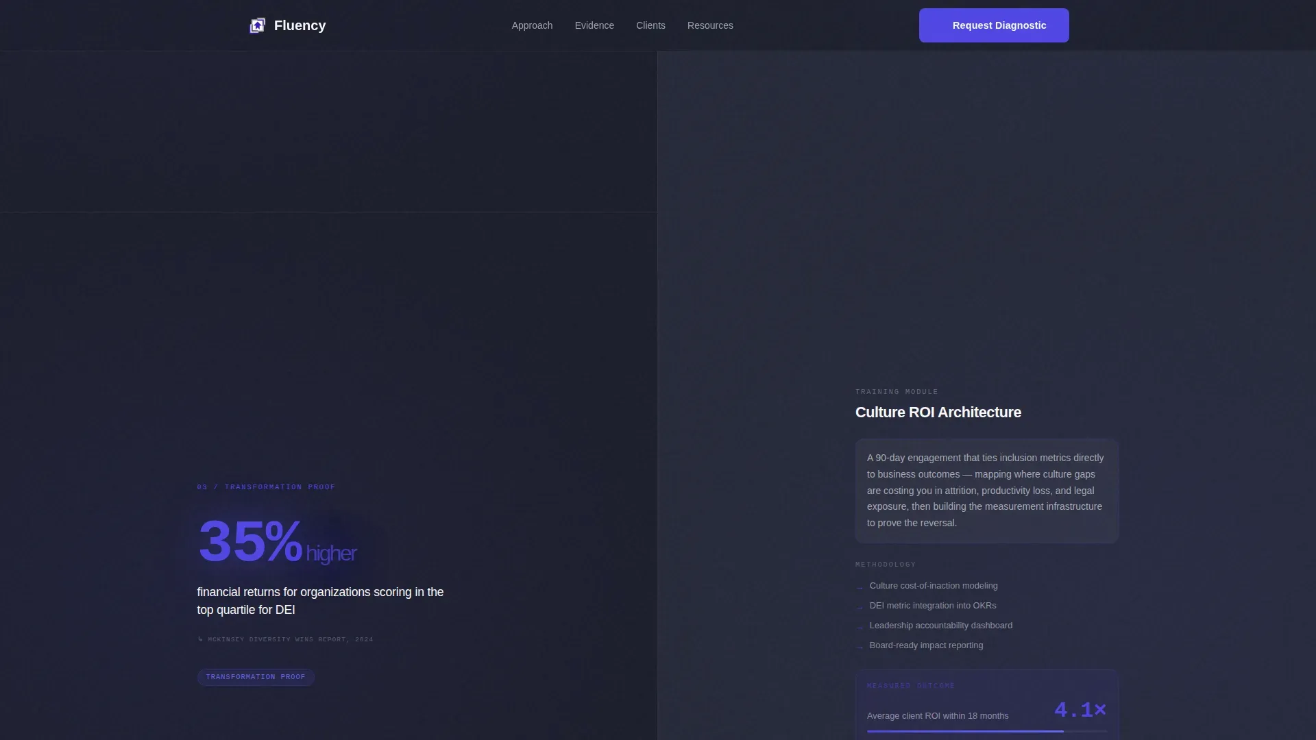 DEI & Inclusion Advanced Professional Website Template