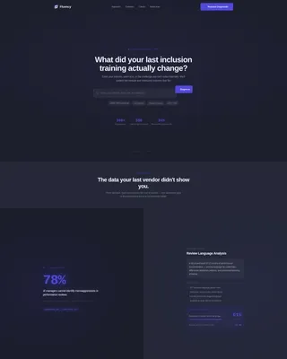 DEI & Inclusion Advanced Professional Website Template