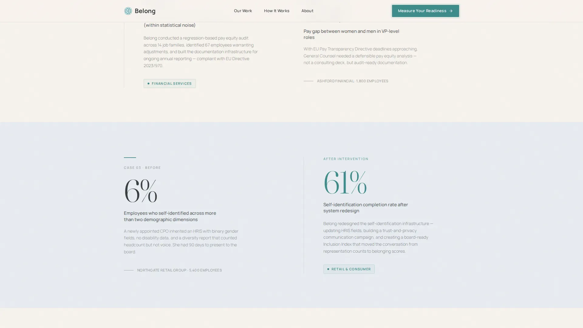 DEI Consulting Landing Page Template | Corporate Precision