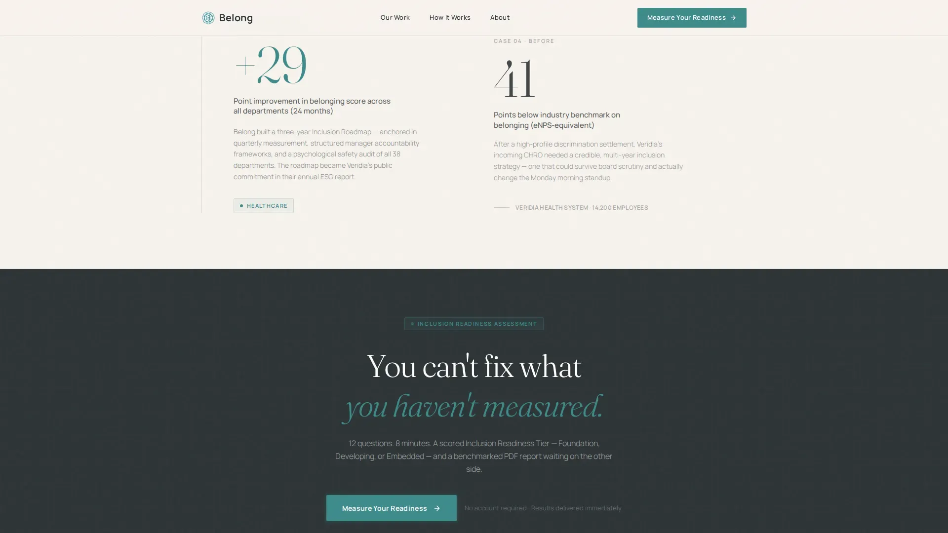 DEI Consulting Landing Page Template | Corporate Precision