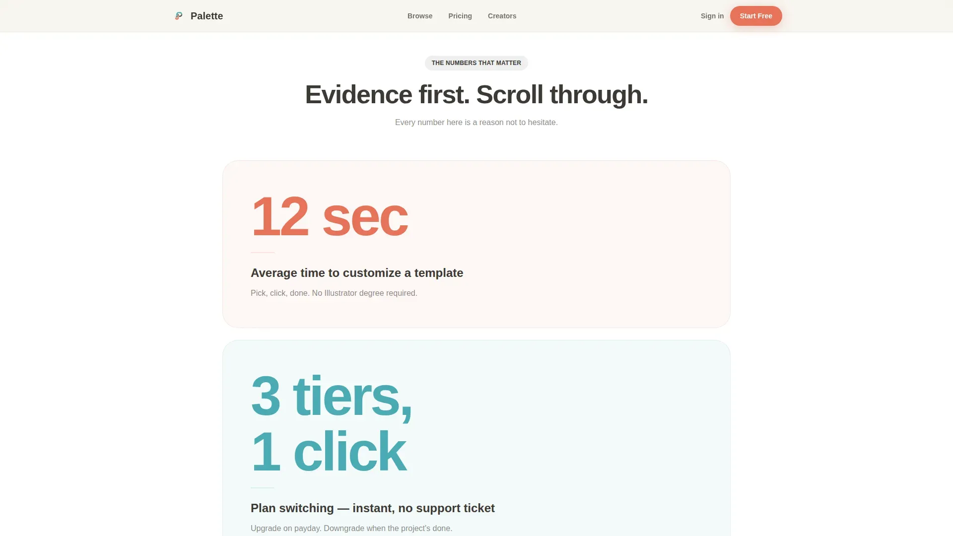 Bold Freemium Design Marketplace Landing Page Template