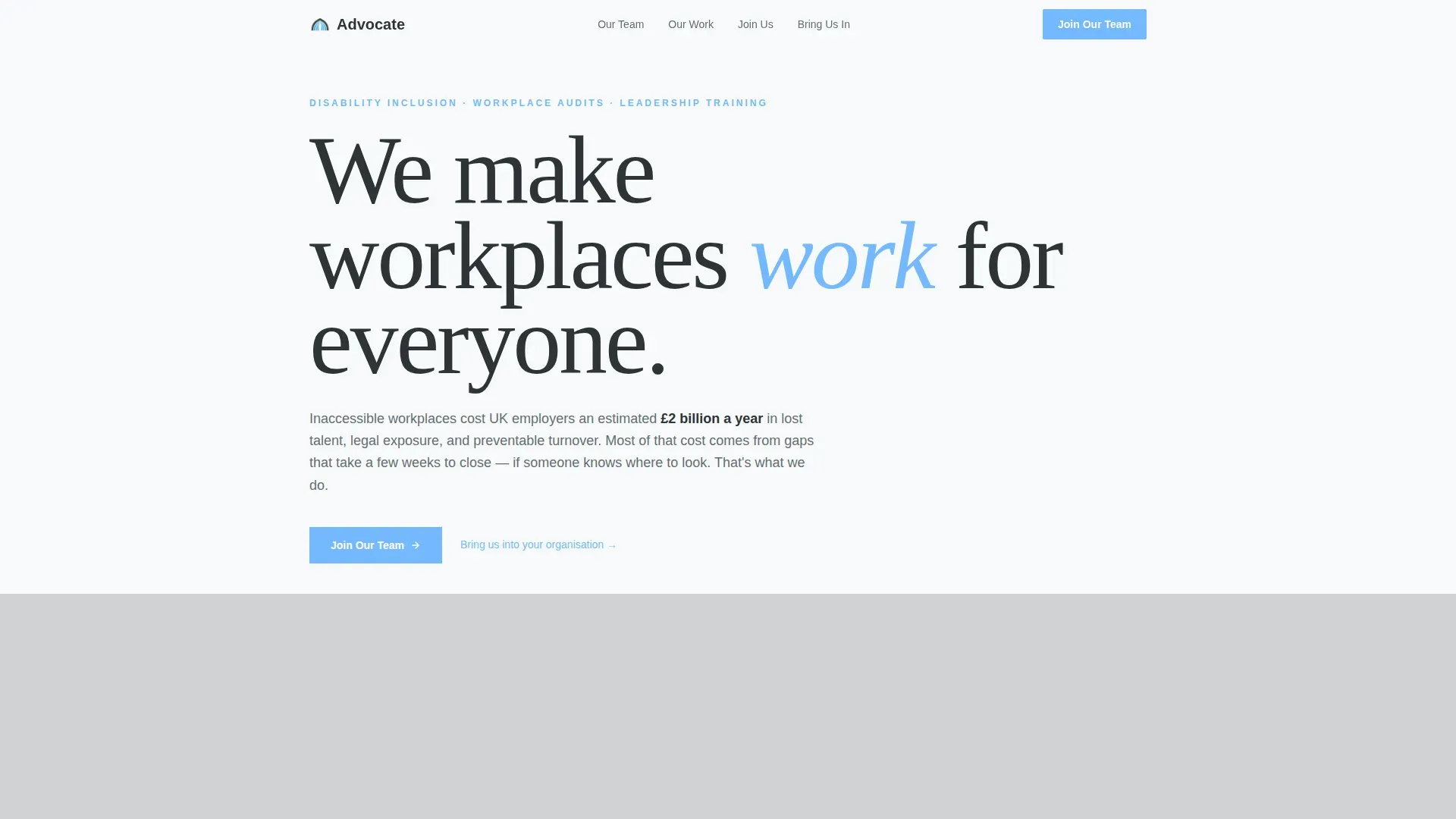 DEI & Inclusion Specialist Professional Website Template