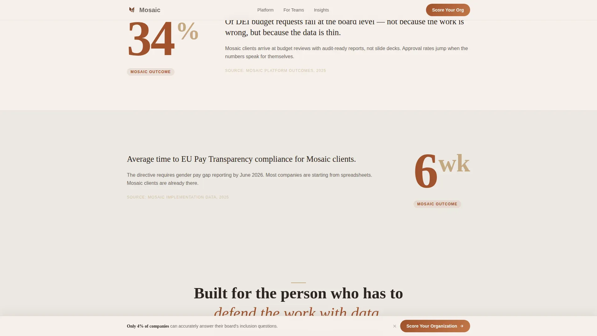 DEI & Inclusion Professional Website Template