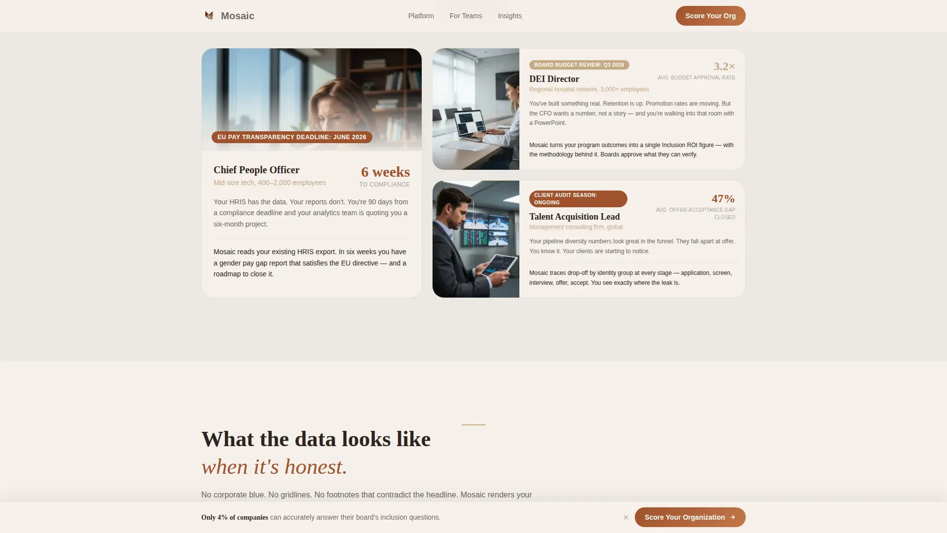 DEI & Inclusion Professional Website Template