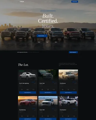 Dealer | Free Website Template | Rocket