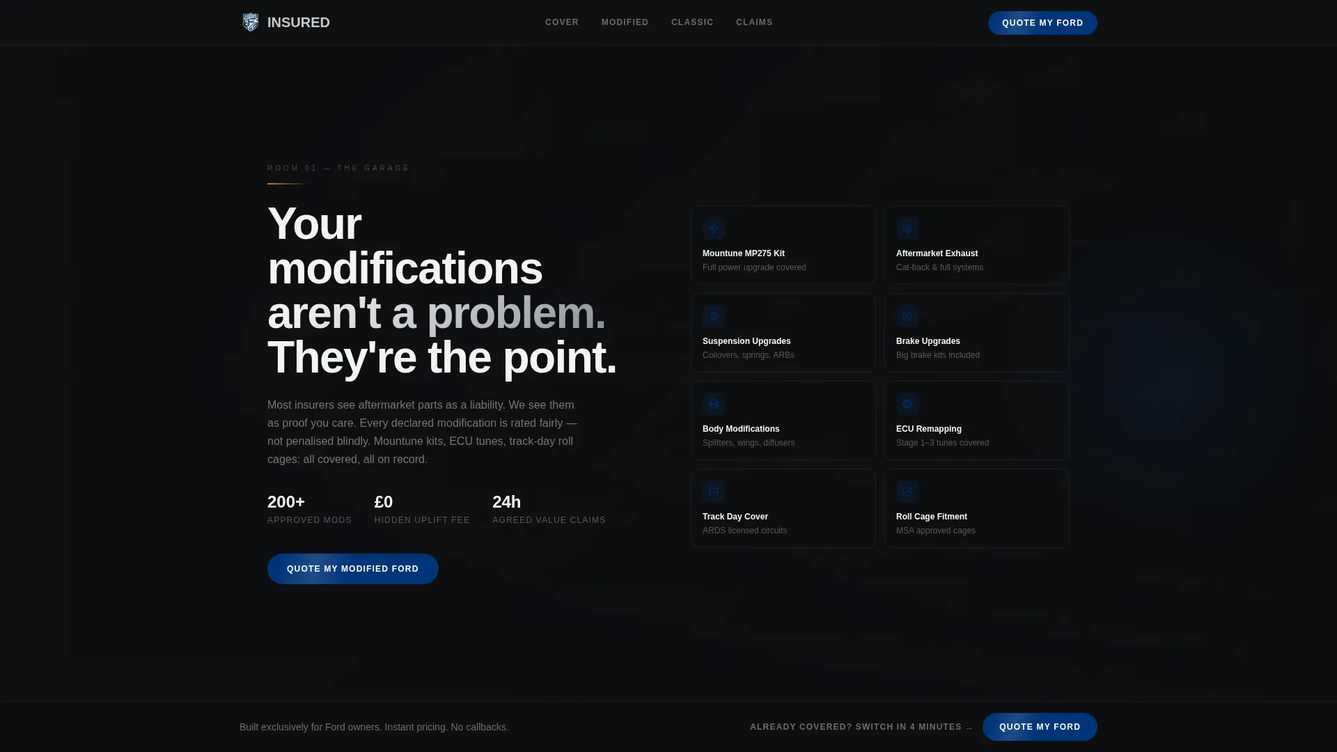Insurance | Free Website Template | Rocket