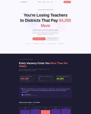 Transparent Education HR | Free Website Template | Rocket
