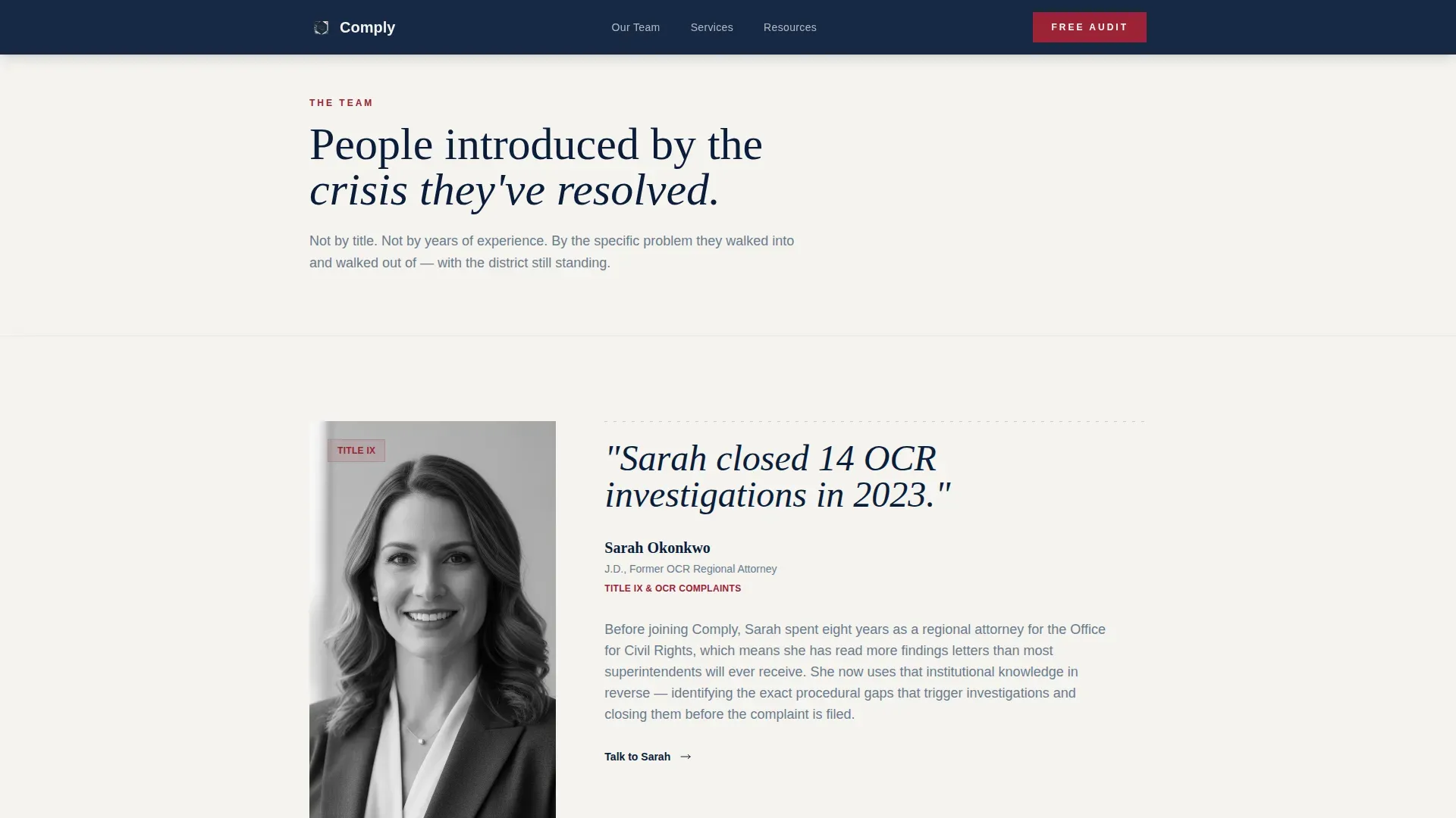 Authoritative Education | Free Website Template | Rocket
