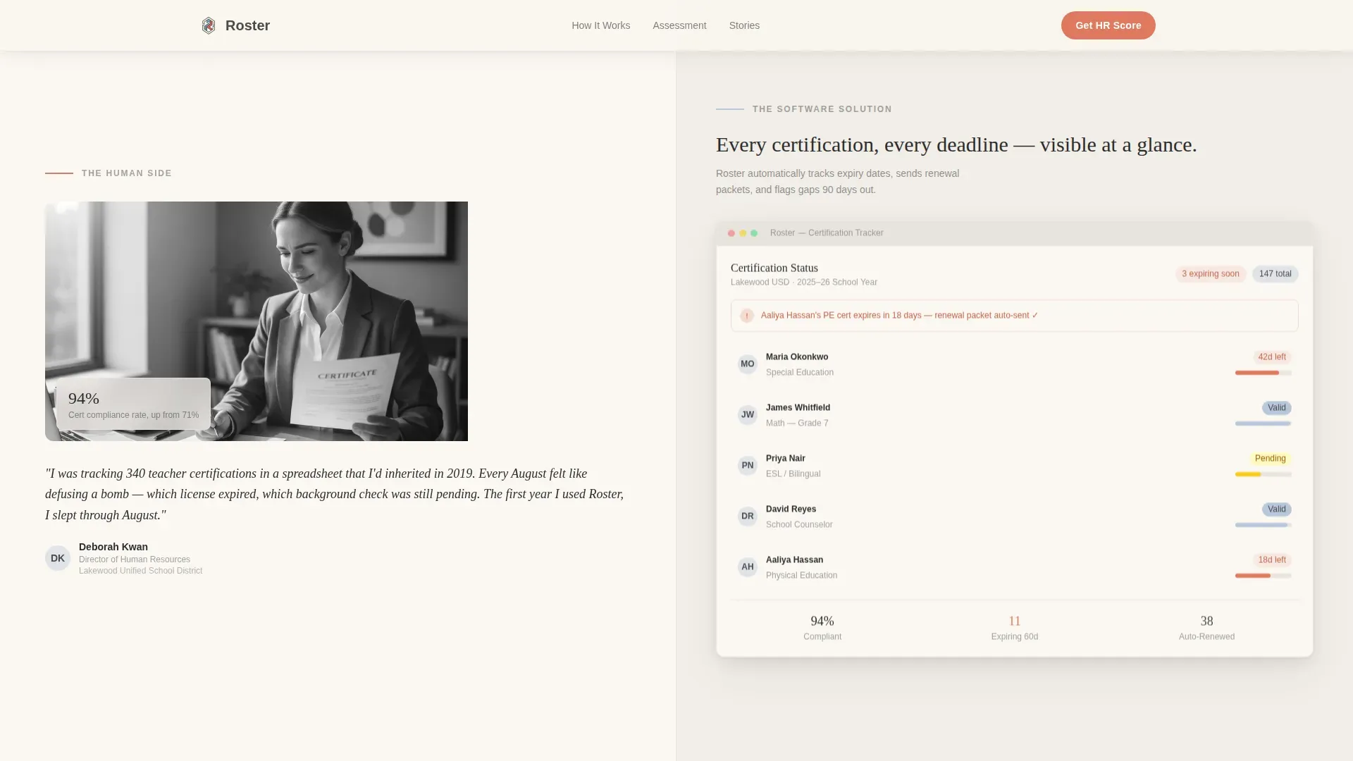 District Staffing | Free Website Template | Rocket
