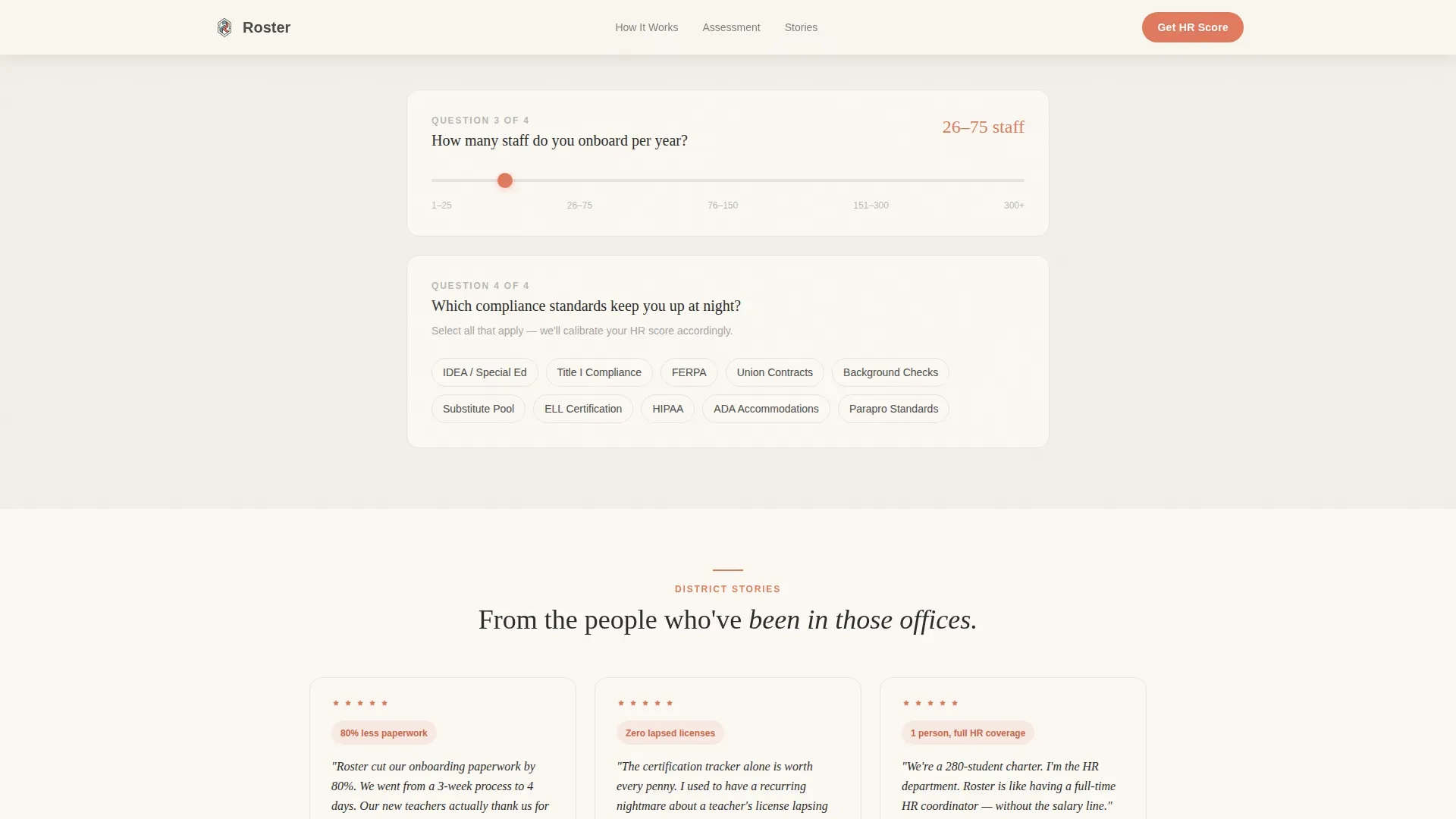 District Staffing | Free Website Template | Rocket