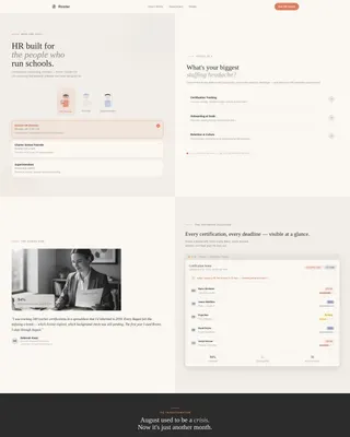 District Staffing | Free Website Template | Rocket