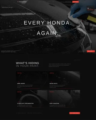 Honda | Free Website Template | Rocket