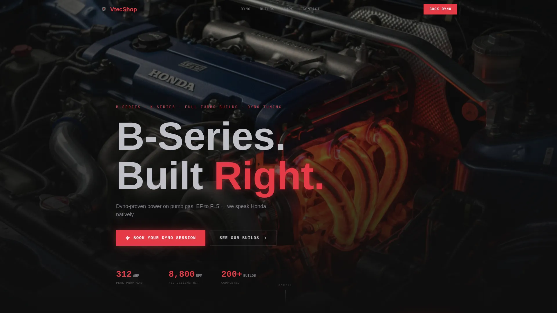 Honda | Free Website Template | Rocket